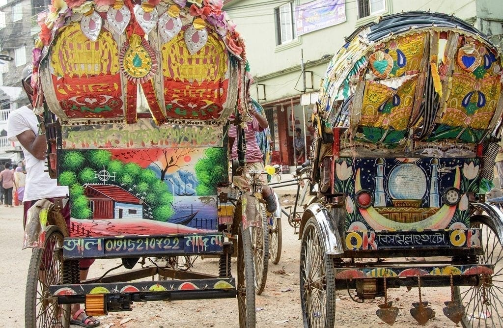 Detalle de Arte de Rickshaw
